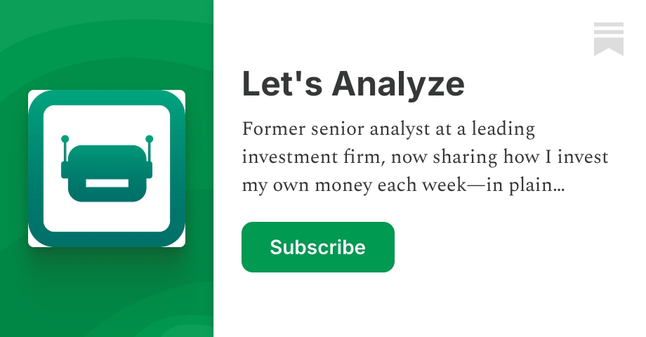 Let's Analyze | Robert Ross | Substack