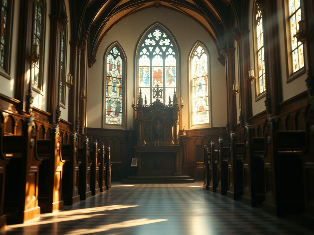 image of a formal church sanctuary image of a formal church sanctuary