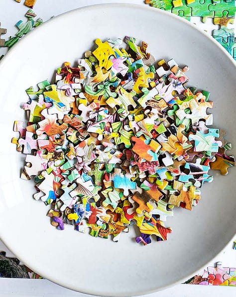 jigsaw puzzle pieces