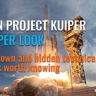 Amazon Project Kuiper – a deeper look