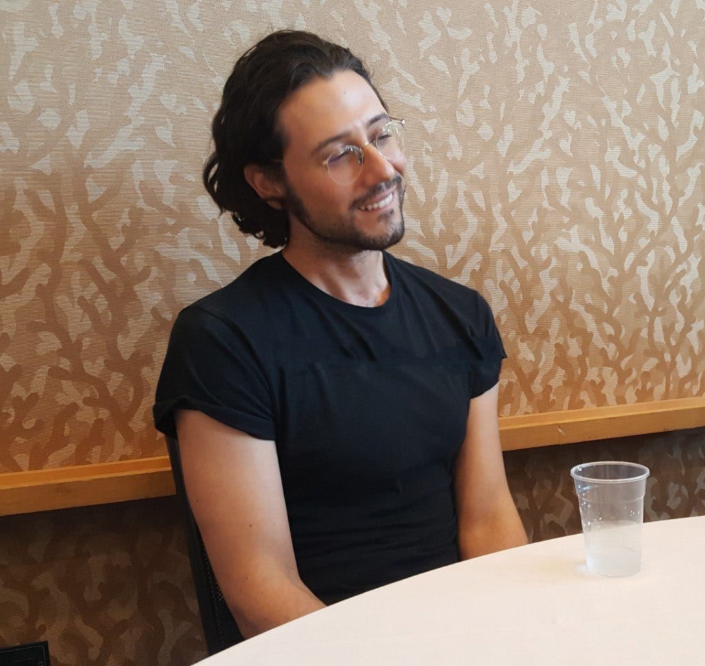 hale appleman eliot magicians smiling at mttg interview hale appleman eliot magicians smiling at mttg interview