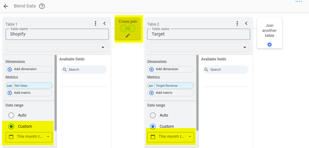 looker studio bible How to compare a metric to date against its monthly target blend looker studio bible How to compare a metric to date against its monthly target blend