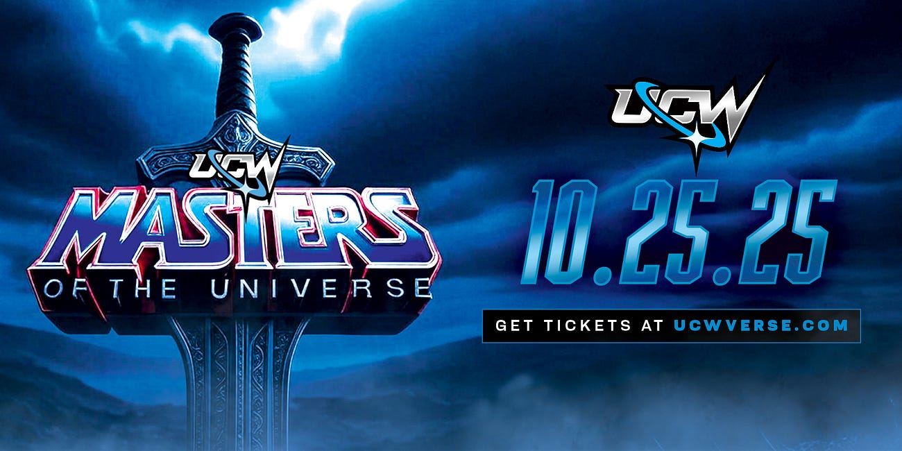 UCW Presents Masters of the Universe – The Biggest Wrestling Event of the Year Comes to West Bradenton October 25