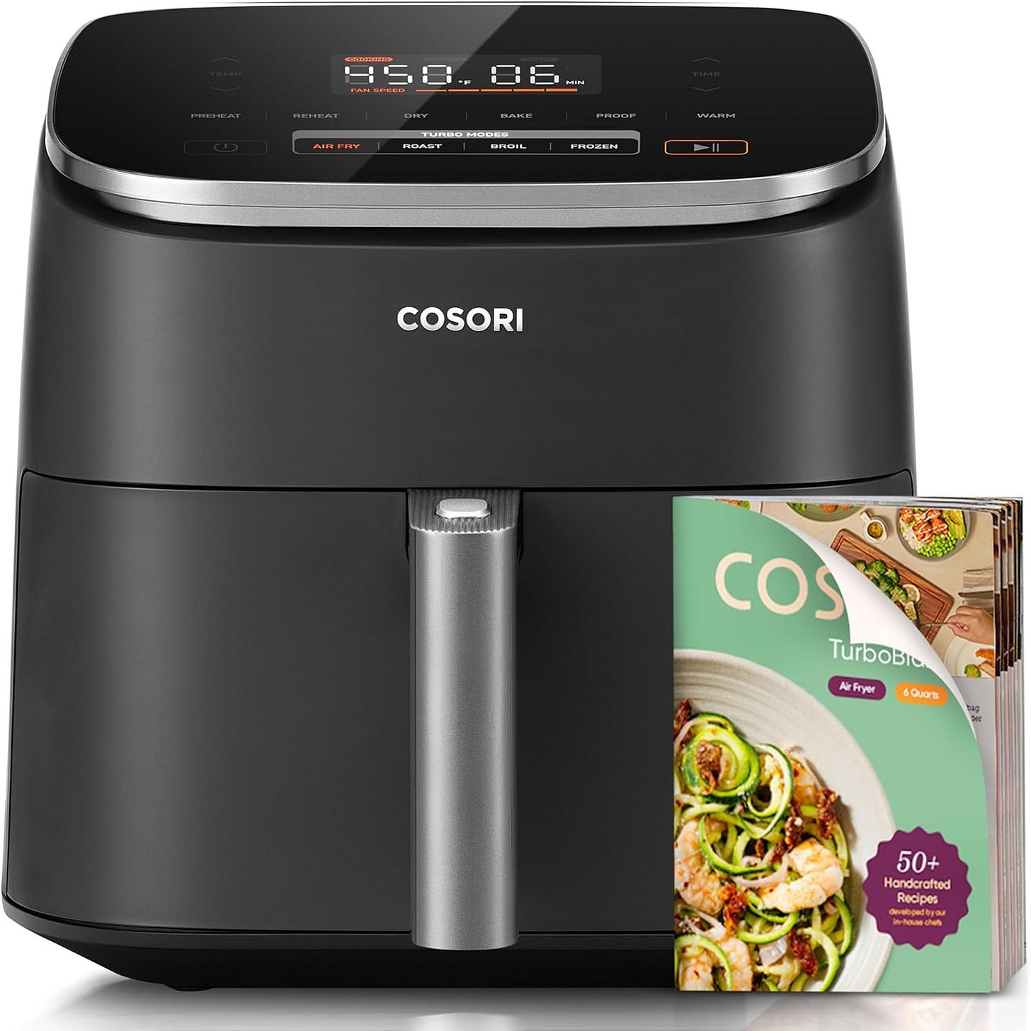 Cosori 9-in-1 TurboBlaze Air Fryer 6 Qt in dark grey Cosori 9-in-1 TurboBlaze Air Fryer 6 Qt in dark grey