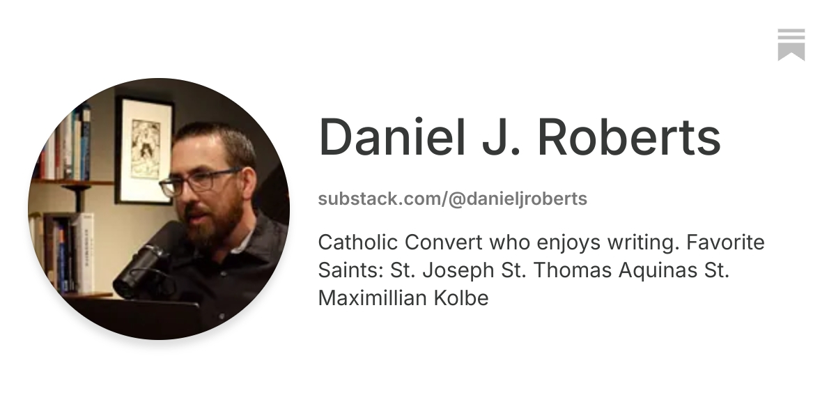Daniel J. Roberts | Substack