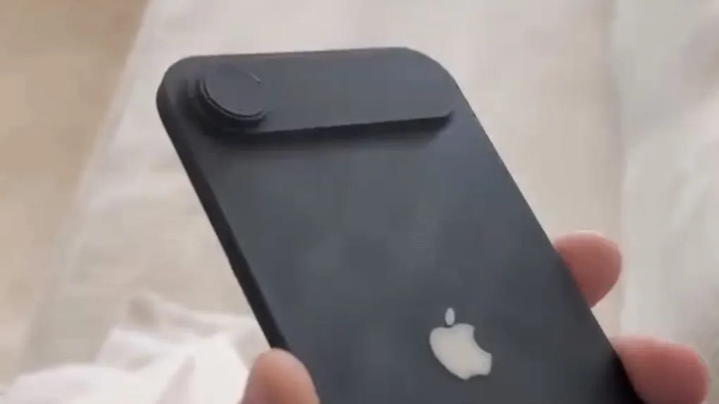 iPhone 17 Air dummy camera