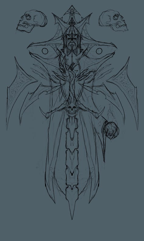 Random sketches and ideas for my world building