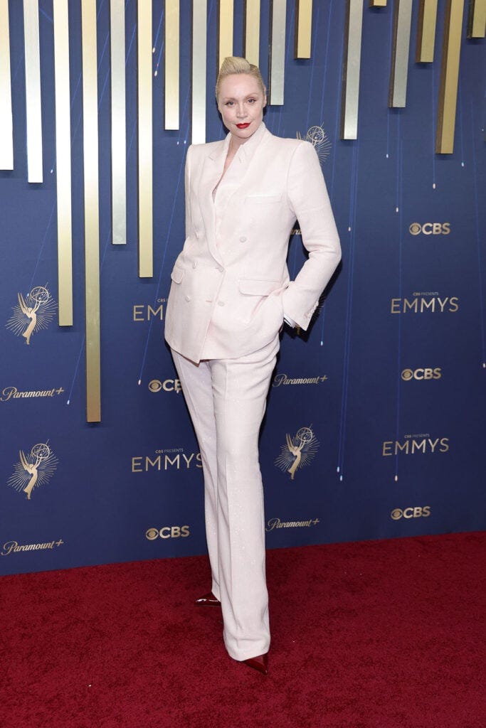 Gwendoline Christie Swaps Gown For Tom Ford Suit at the Emmys
