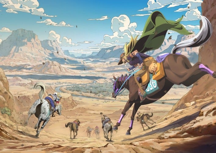 'Steel Ball Run JoJo's Bizarre Adventure' Anime Series in Production at Warner Bros. Japan ...