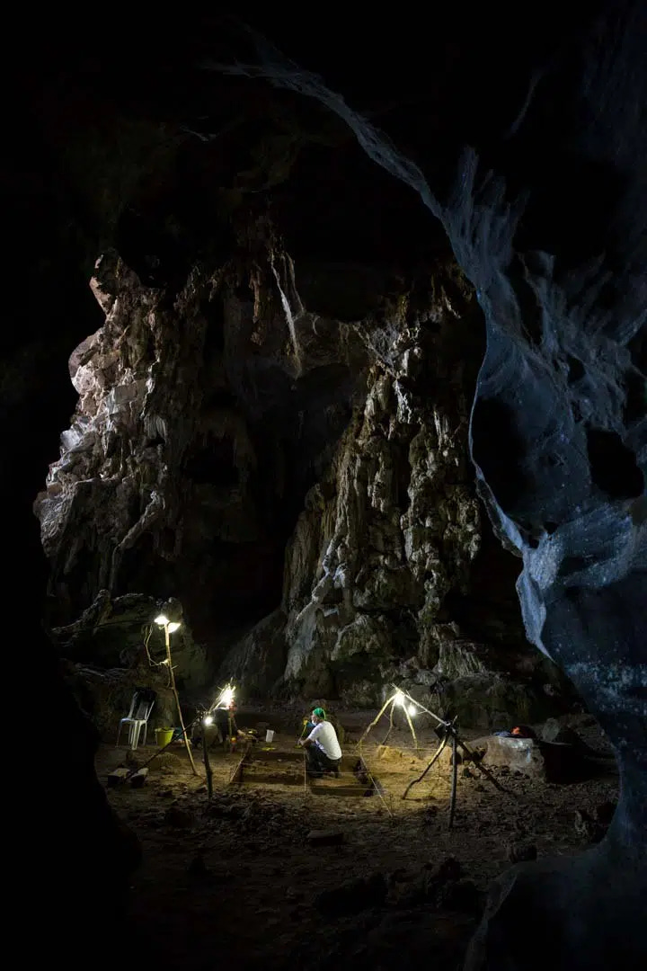 escavação arqueológica 