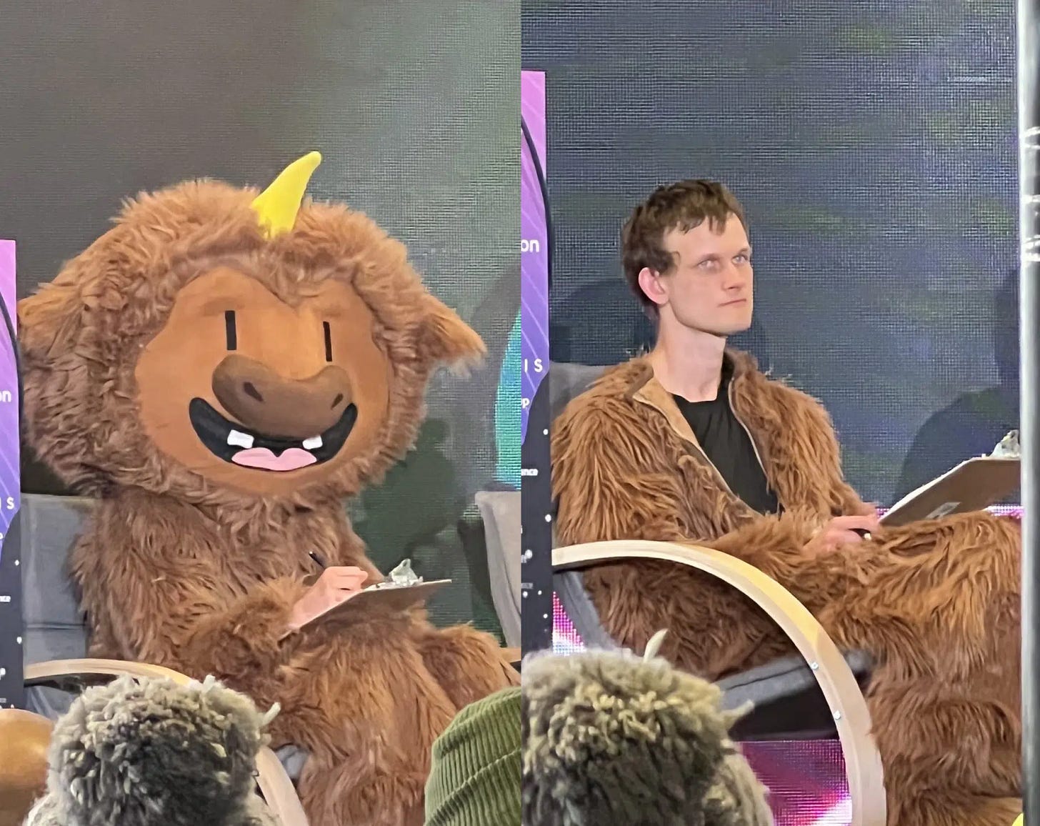 Criador do Ethereum aparece em conferência vestido de 'Unicórnio'