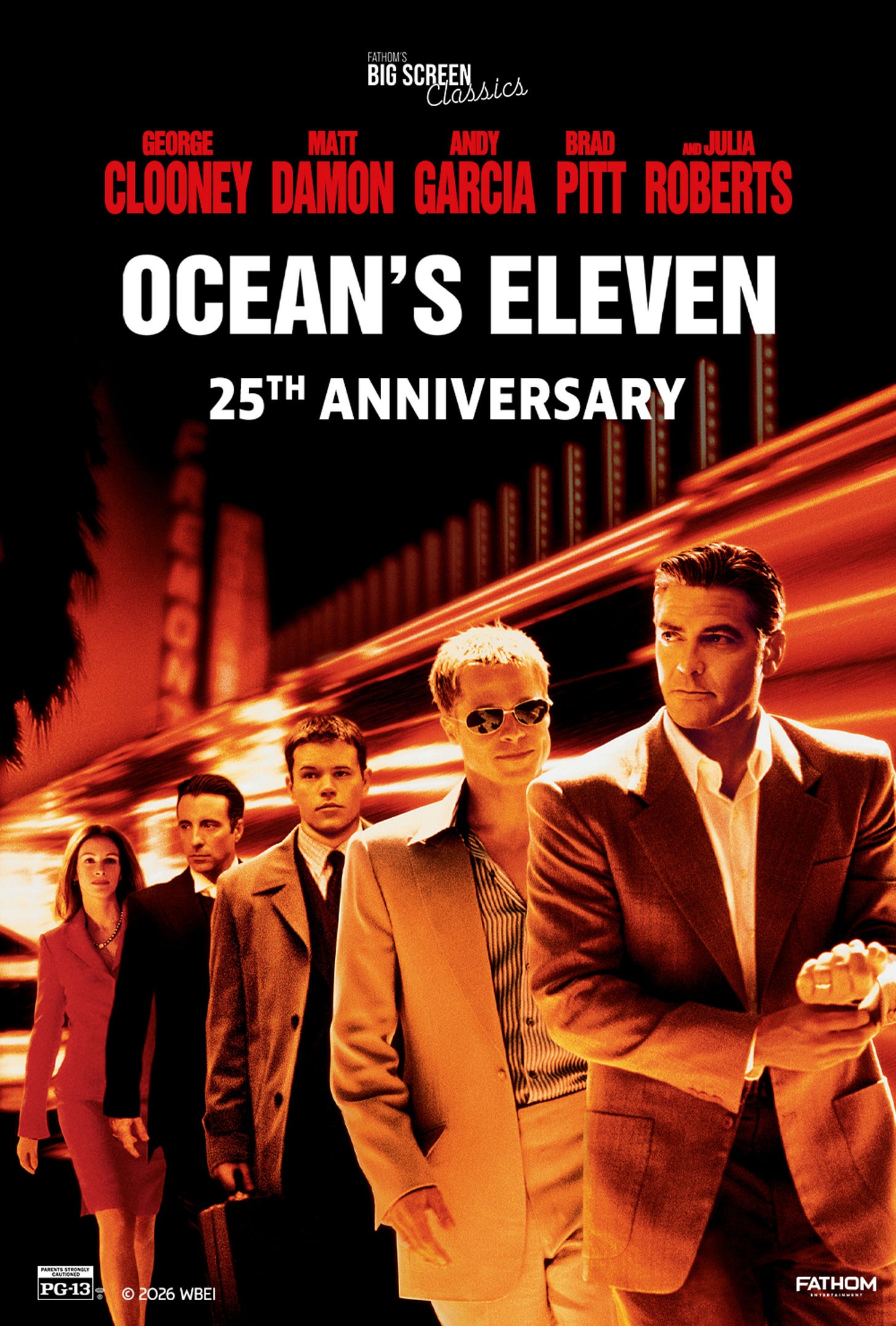 Ocean's Eleven 25th Anniversary - Fathom Entertainment