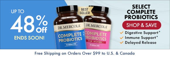 Get up to 48% Off on Select Complete Probiotics
