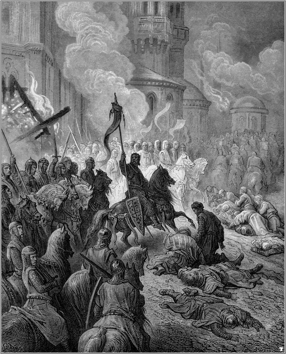 Datei:Gustave dore crusades entry of the crusaders into constantinople.jpg  - Alemannische Wikipedia