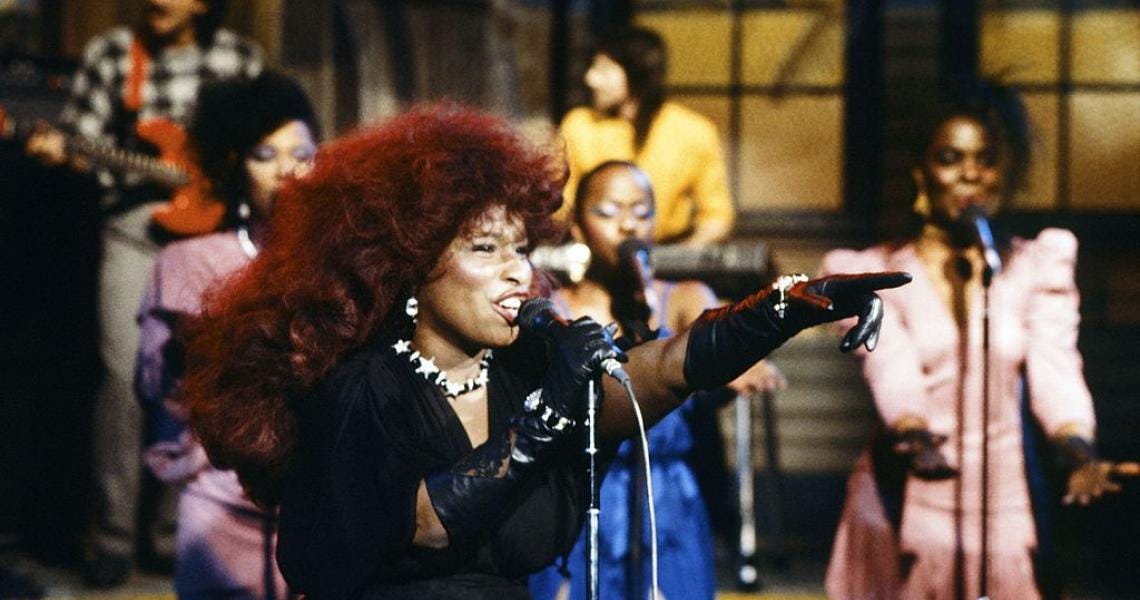 Chaka Khan on 'Saturday Night Live' in 1984