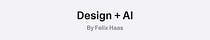  Design + AI