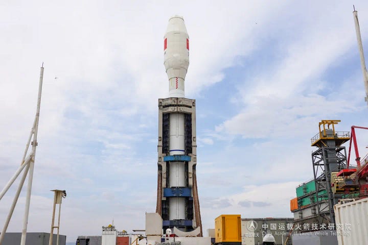 Jielong-3 preparing for its launch mission in late September.