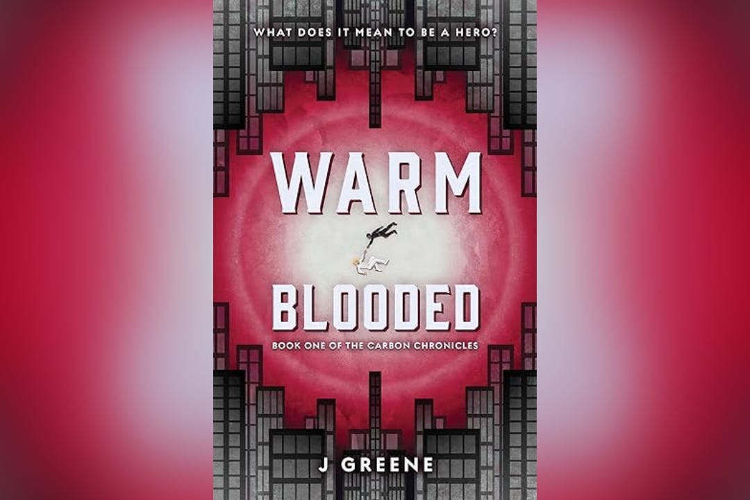 Cover for Warm Blooded by J. Greene Cover for Warm Blooded by J. Greene