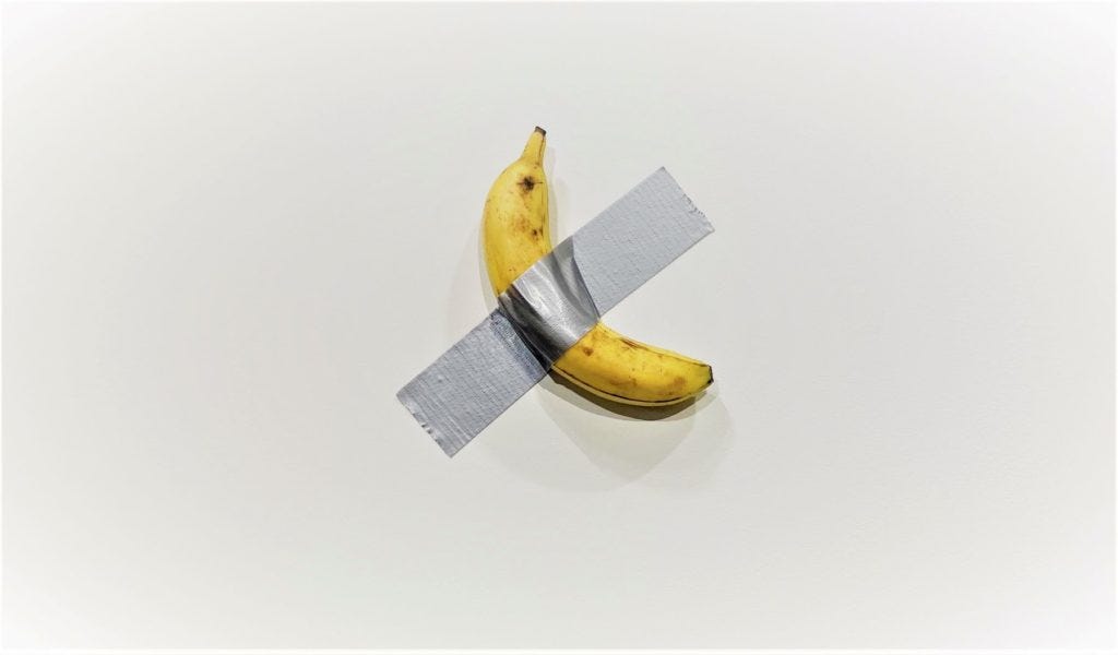 Maurizio Cattelan's 'Comedian,' Explained: Here's Everything We Published on the Viral Banana Art, All in One Place Maurizio Cattelan's 'Comedian,' Explained: Here's Everything We Published on the Viral Banana Art, All in One Place