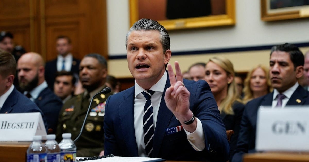 Hegseth faces congressional grilling for the first time since U.S. launched  the war against Iran - The Globe and Mail