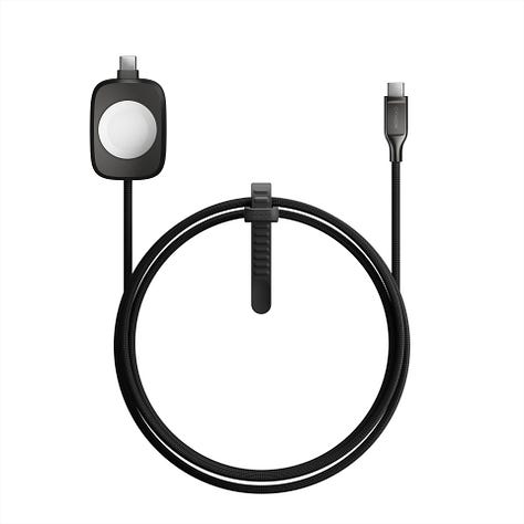 Nomad Apple Watch charger USB-C 100W