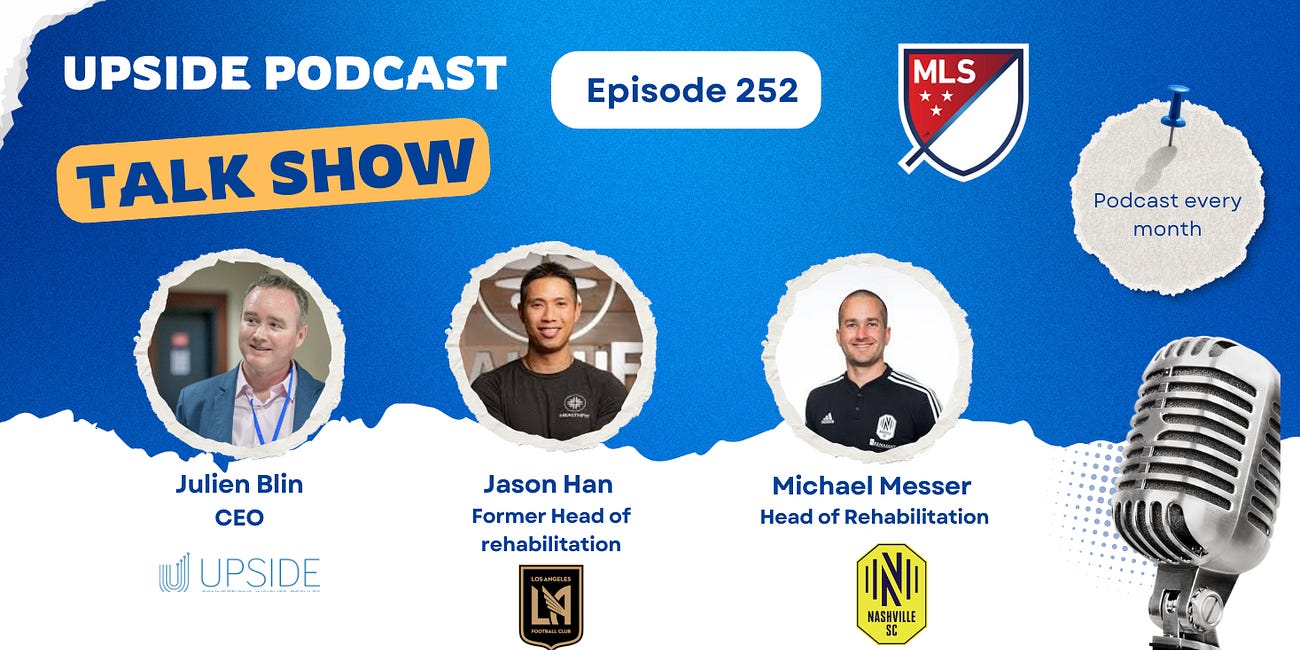🔥Upside Chat with Mike Messer (Nashville SC / MLS), Jason Han (Ex LAFC / MLS) on Biohacking, Shiny Tech Objects, The MLS Evolution, and PSG's Champions League Win