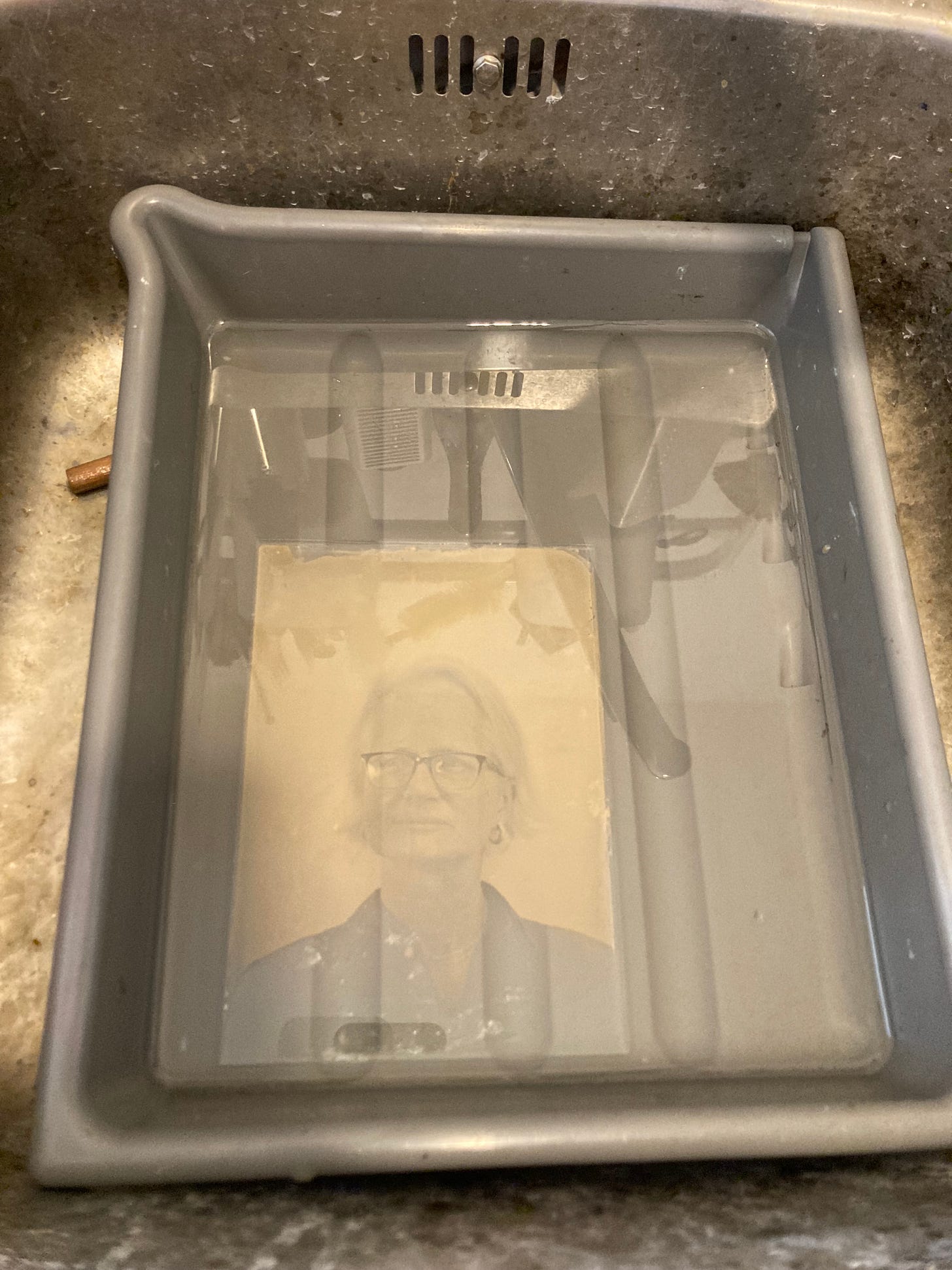 wet collodion portrait of the author