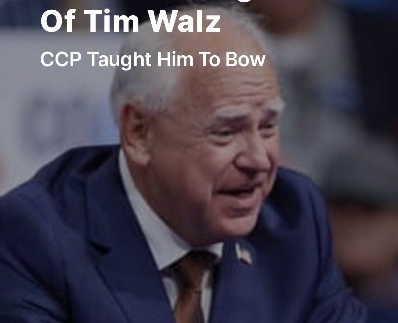 The Grooming Of Tim Walz
