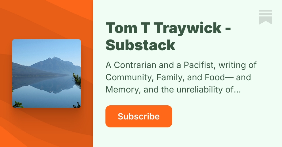 Tom T Traywick - Substack | Substack