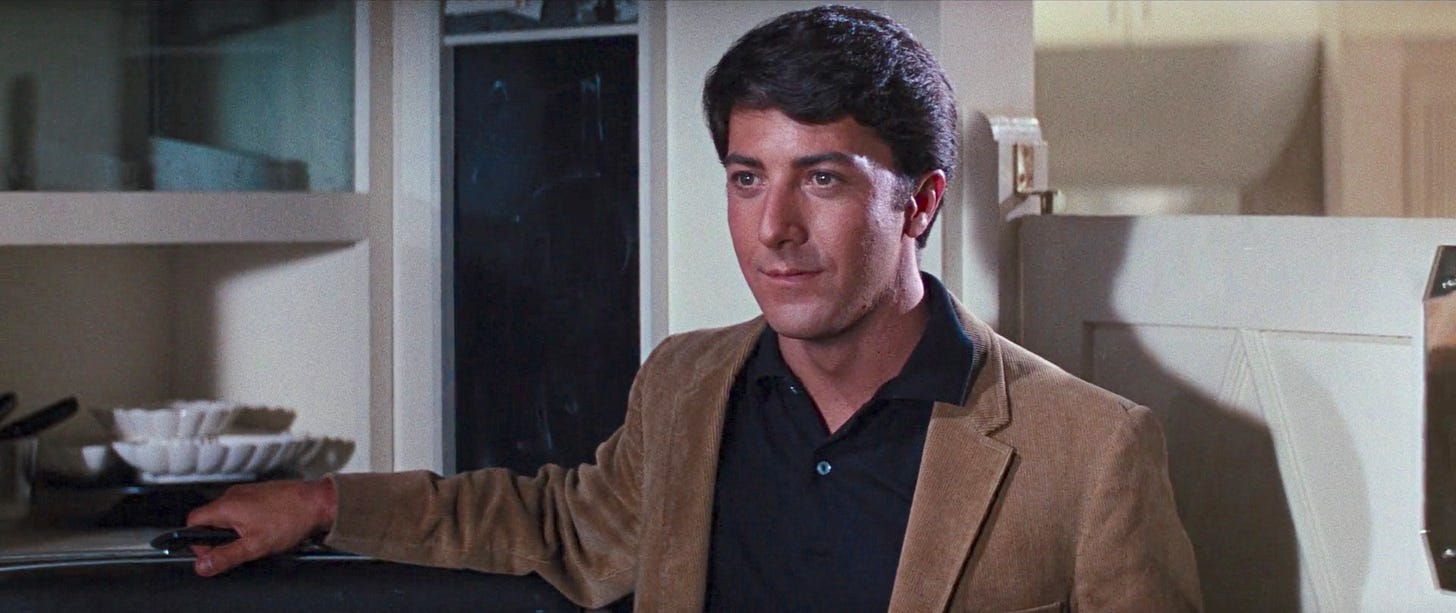 The Graduate: Dustin Hoffman's Corduroy Sports Coat » BAMF Style