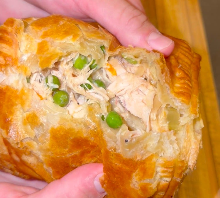 Crusty's Handheld Chicken Pot Pie - CrustbyCarson