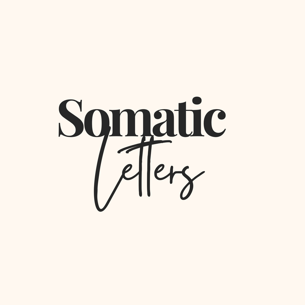 Somatic Letters