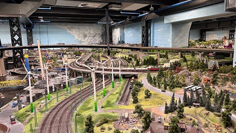 Φωτογραφίες από τη Miniatur Wunderland στο Αμβούργο