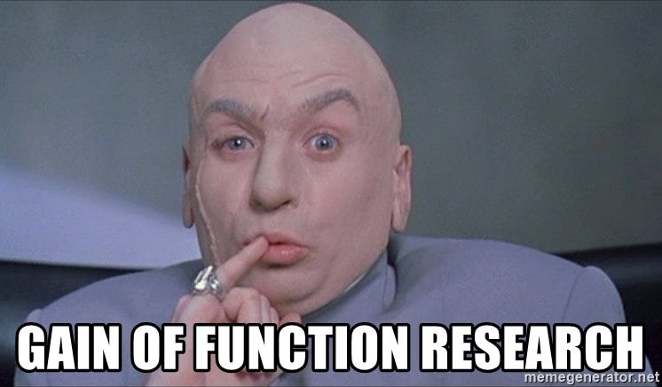 pinky dr evil - Gain of function research