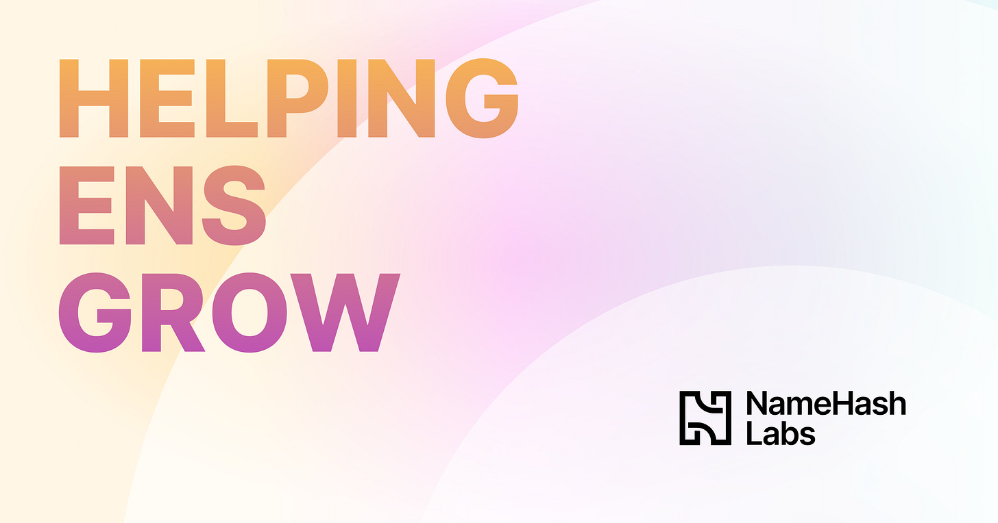 NameHash Labs - Helping ENS Grow
