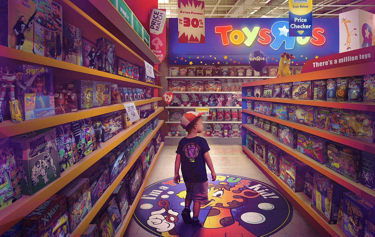 Rachid Lotf - Toys R Us 90s 80s