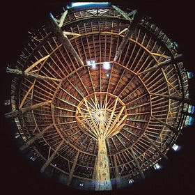Huge Round Barn in Oregon