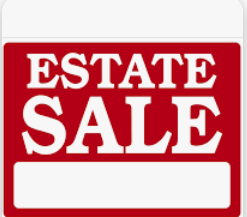estate sale sign estate sale sign