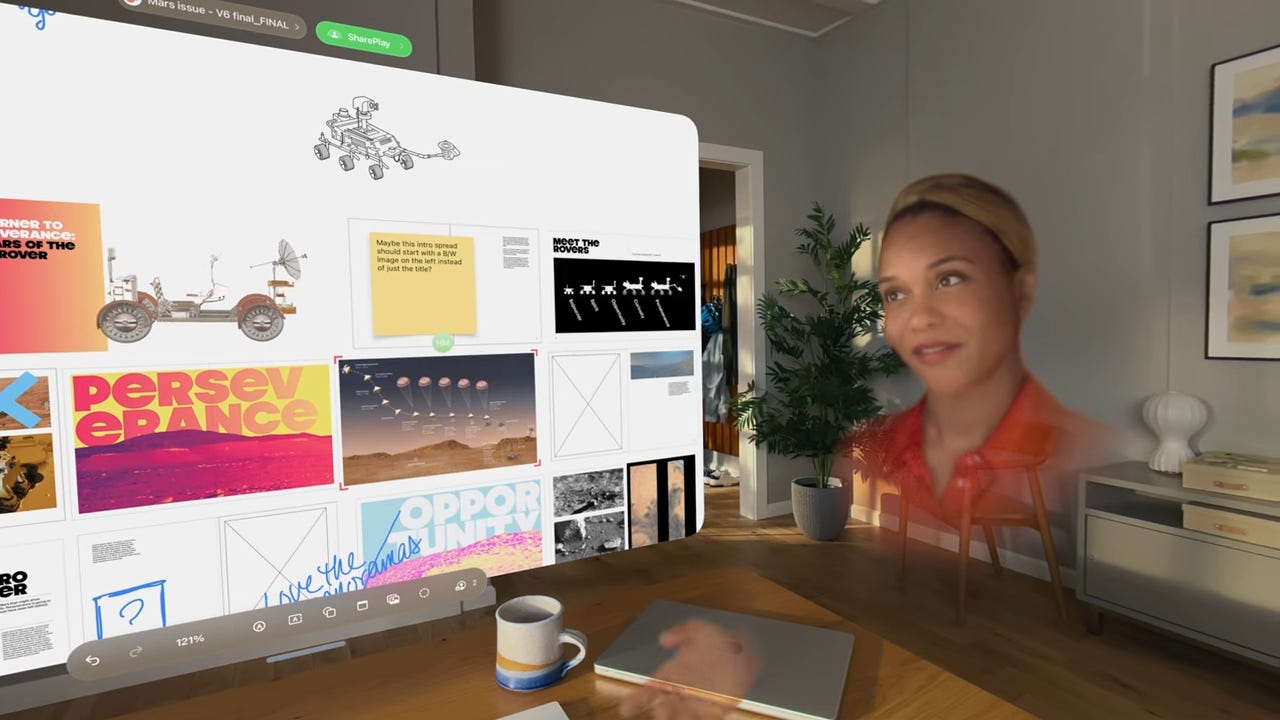New Apple Vision Pro update adds 'Spatial Personas' as a visionOS 1.1 ...