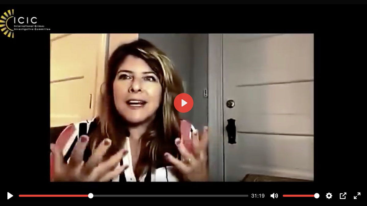 Naomi Wolf: ICIC Presentation, November 13, 2022