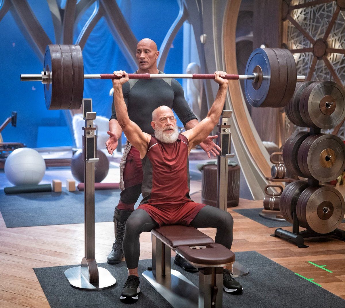 J.K. Simmons Is a Shredded Santa in New Christmas Movie 'Red One'