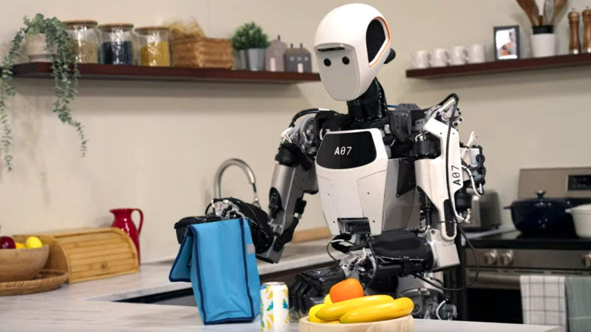Google's new Gemini Robotics AI model will serve as a "robot brain" for Apptronik's Apollo humanoid robot.