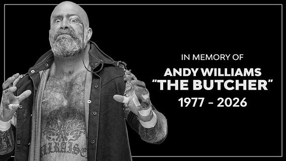AEW and the Wrestling World Remember and Mourn "The Butcher" Andy Williams AEW and the Wrestling World Remember and Mourn "The Butcher" Andy Williams