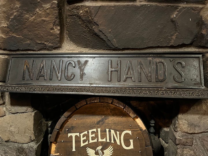 Out & in at Nancy Hands