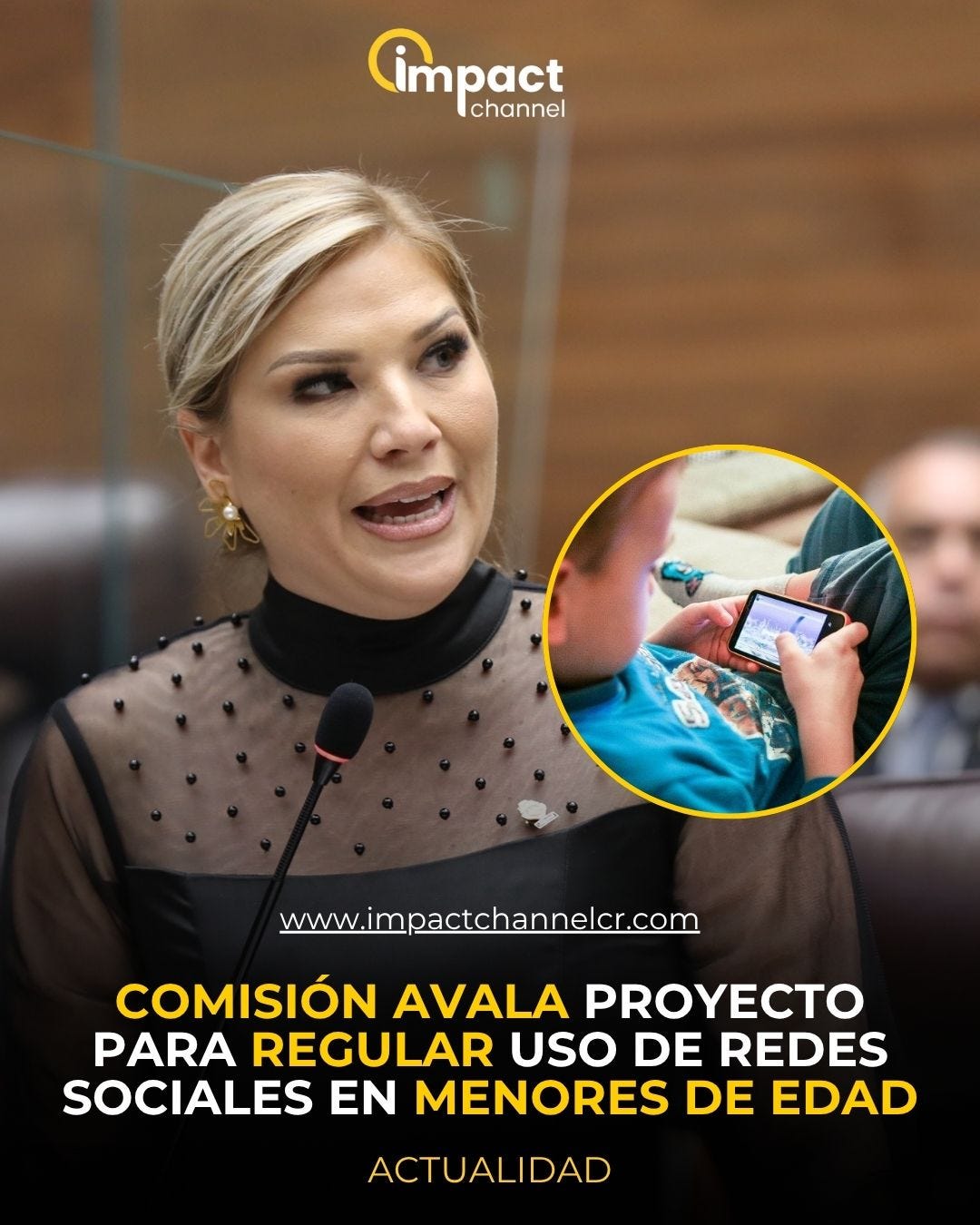 Comisión avala proyecto para regular uso de redes sociales en menores ...