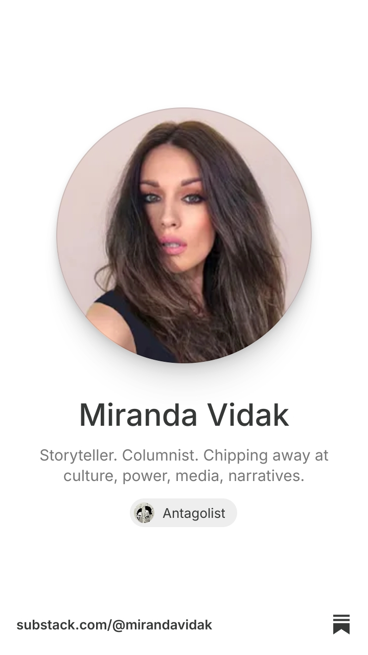 Miranda Vidak | Substack