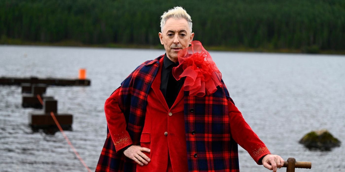 Alan Cumming's Impeccable Fashions Nearly Outshine His Hosting On 'The  Traitors' [Interview]