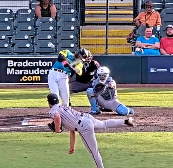 Scanlon’s Grand Slam Powers Marauders to 8-6 Victory