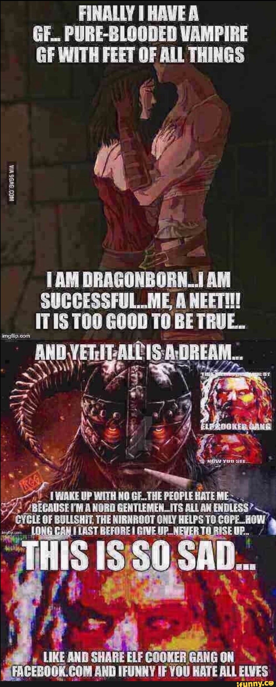 FINALLY I HAVE A GF_. PURE-BLOODED VAMPIRE GF WITH FEET OF ALL THINGS  DRAGONBORN_J AM