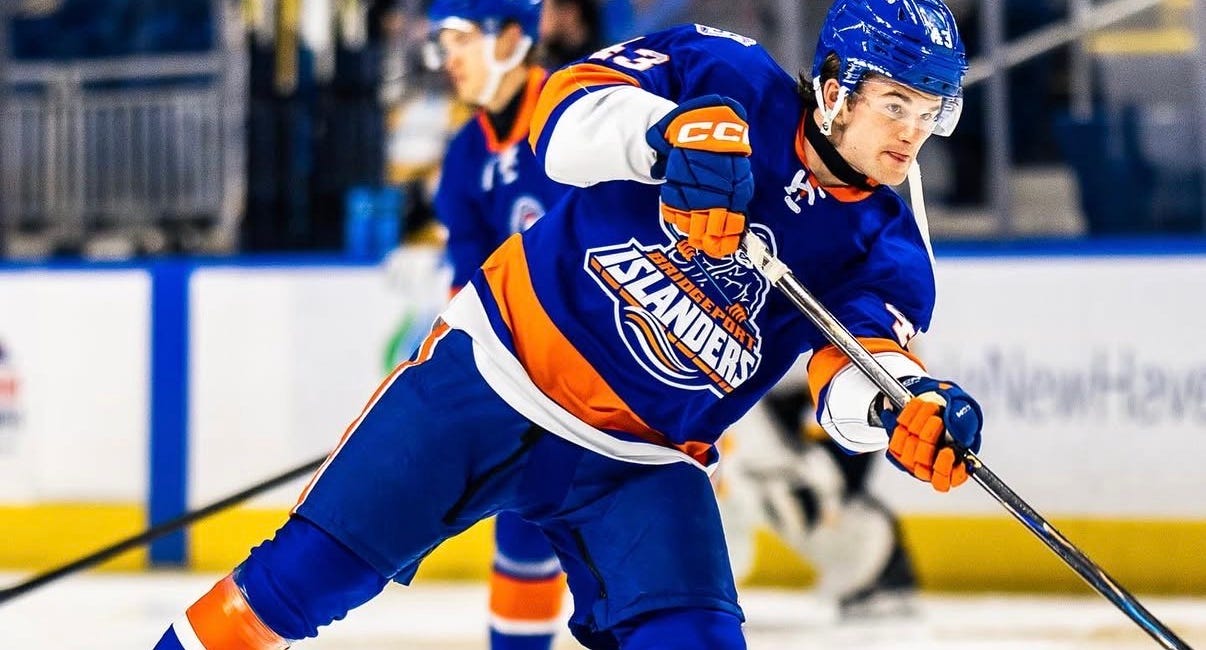 EXCLUSIVE: Islanders Prospect Cole Eiserman On His Two-Way Growth During Bridgeport’s Playoff Push & Life In The AHL